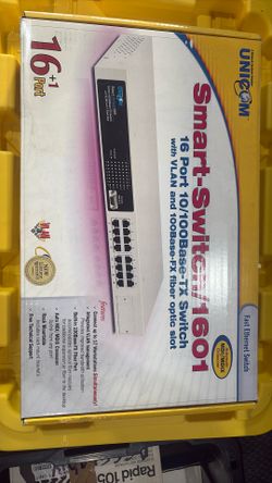 Smart Switch 16 Port 10/100