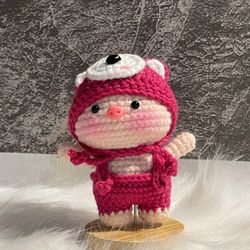 Cute Handmade Crochet Keychain