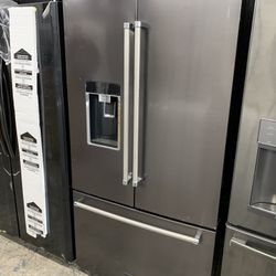 Kitchen Aid French Door In Black Stainless Counter Depth