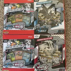 Pokèmon Black Bolt & White Flare $70 Each !