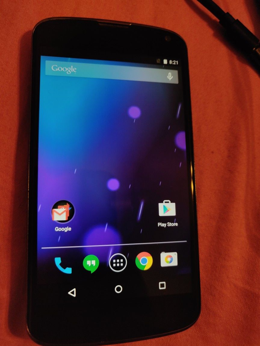 LG phone. Nexus 4