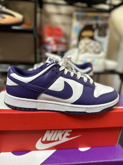 Nike Dunk Low ‘Champion Ship Court Purple’ Sz 9