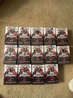 Topps chrome F1 Value box 14 available