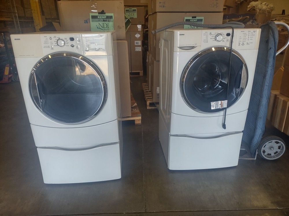 Kenmore Front Loader Washer And GAS Dryer
