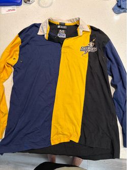 Vintage 1995 San Diego Chargers Mirage Rugby Shirt Large