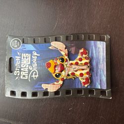 Stitch Crashes Disney Pin 