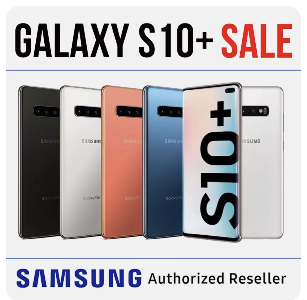 FACTORY UNLOCKED S10 PLUS SPECIAL $249