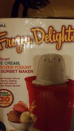 Ice cream maker