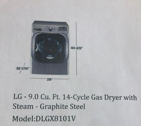 LG Washer And Dryer