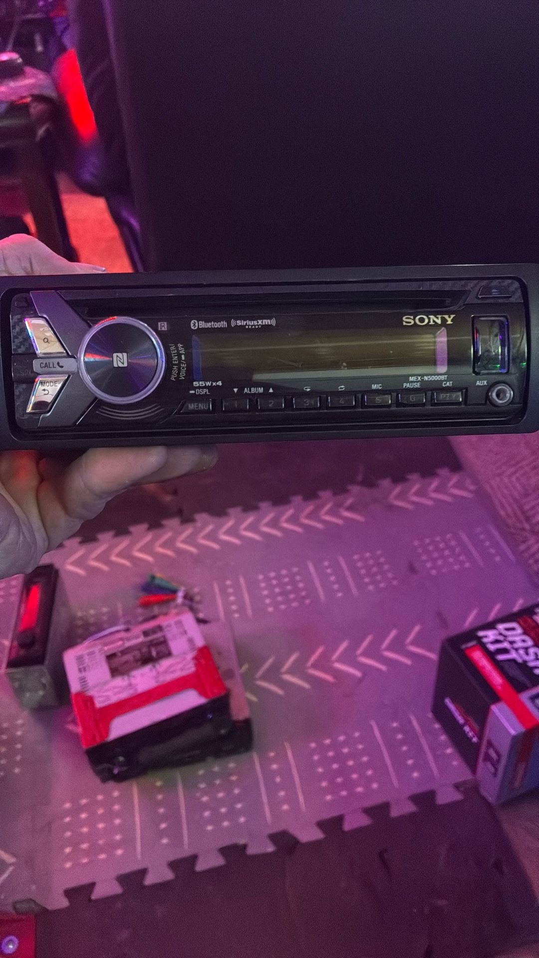 Sony Old School Cd Player With Sirius-xm