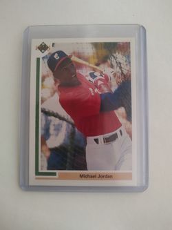 Michael Jordan Rookie Baseball Card!!!