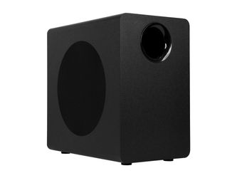 For Parts Monoprice CSW-10 10in 200W Compact Powered Subwoofer Hum As-Is 44515