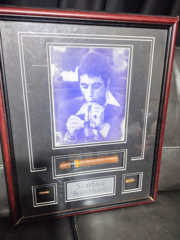 Scarface Display Cigar Frame