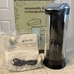 Rechargeable Automatic Soap Dispenser Touchless. Large 22oz Dual Wall Mountable or Countertop Liquid Hand Soap Dispenser for Kitchen Sink. Automatic S