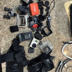 GoPro Heart 5 And Hero 3 Lot 