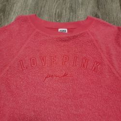 PINK Victoria's Secret Oversized XS Sweatshirt 
