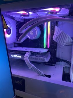 White Gaming Pc 🎃