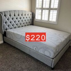 New Queen Memory Foam Mattress Only $220