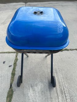 Americana bbq grill blue
