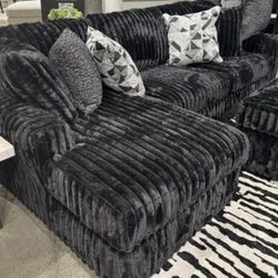 Brand New Ashley’s Corduroy Sectional 