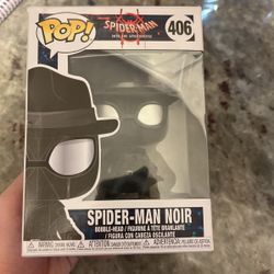Spider Man Into The Spider-Verse Spider Man Noir Funko Pop 