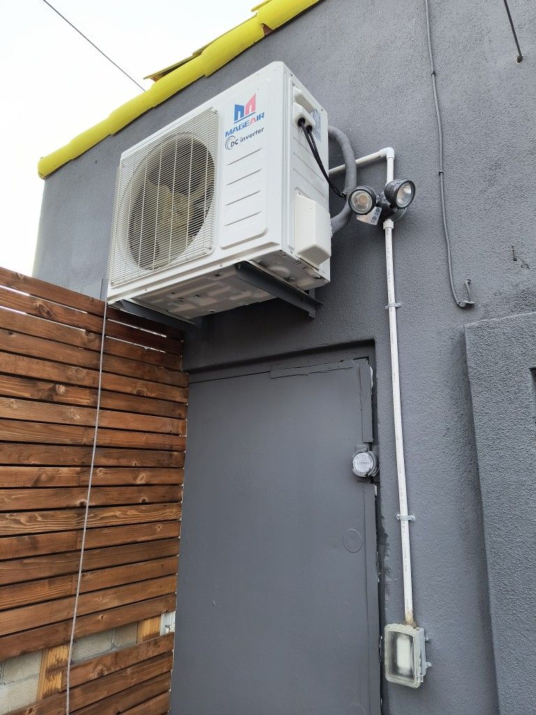 Heater And Cooling Mini Split System With Installation