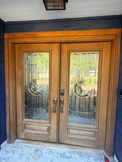 2 door Slabs, solid Wood
