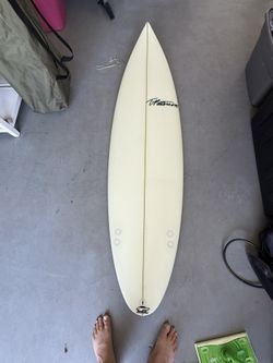 TPatterson 6’4” x 18 7/8” x 2 3/8” rounded pin channel bottom