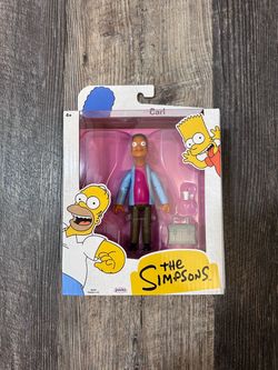 The Simpsons-Carl JAKKS Action figure.
