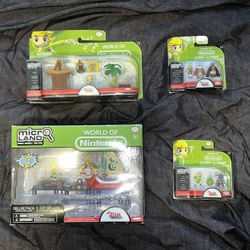 World Of Nintendo: Zelda Micro Land Set 