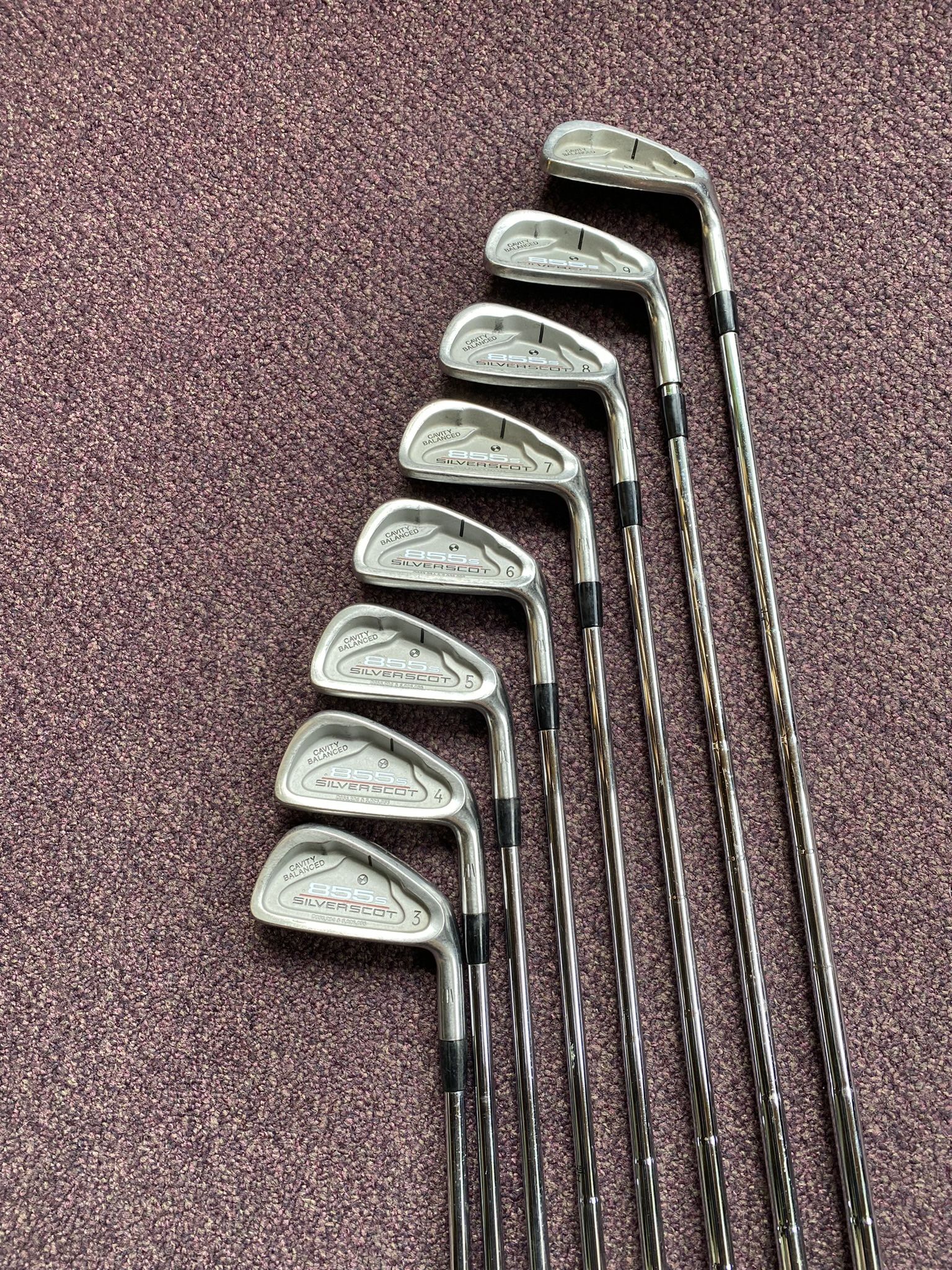 Right Handed Tommy Armour 855s Iron Set 3-P