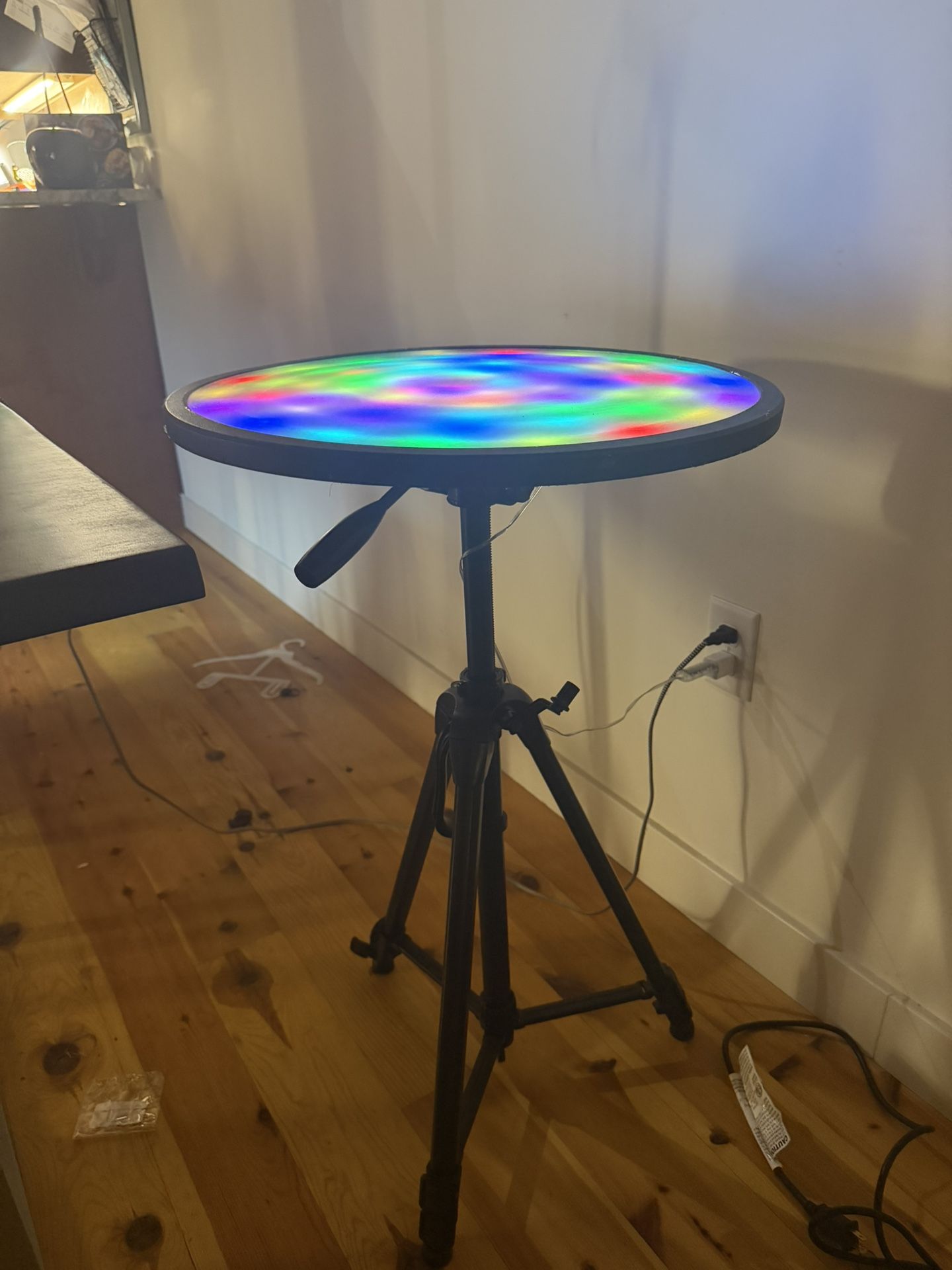 Handmade LED Bubble Show Table