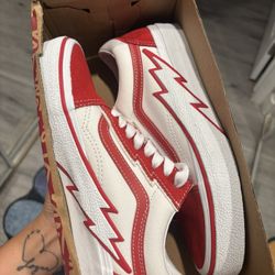 Red Vans 