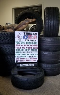 285 35 21 BRAND NEW TIRE TIRES $175 EACH $699 SET