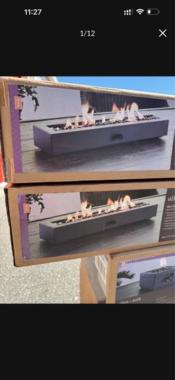 New Allen Roth Outdoor Fire pit propane