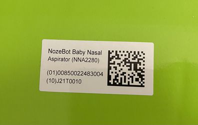 NozeBot Baby Nasal Aspirator- Aspirador nasal eléctrico para bebés