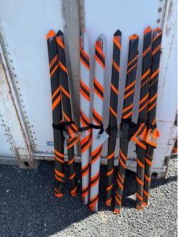 Roll up construction signs
