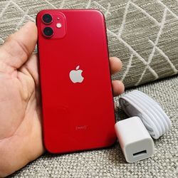 iPhone 11 Red 64gb Unlocked. Firm Price