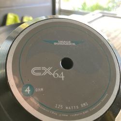 Image Dynamics CX64 (4ohm) 250w RMS 500Peak Mid-Range Car Audio Speakers