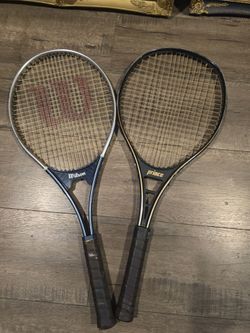 2 TENNIS RACKETS (WILSON & PRINCE)