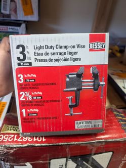 BESSEY 3 in. Clamp-On Vise