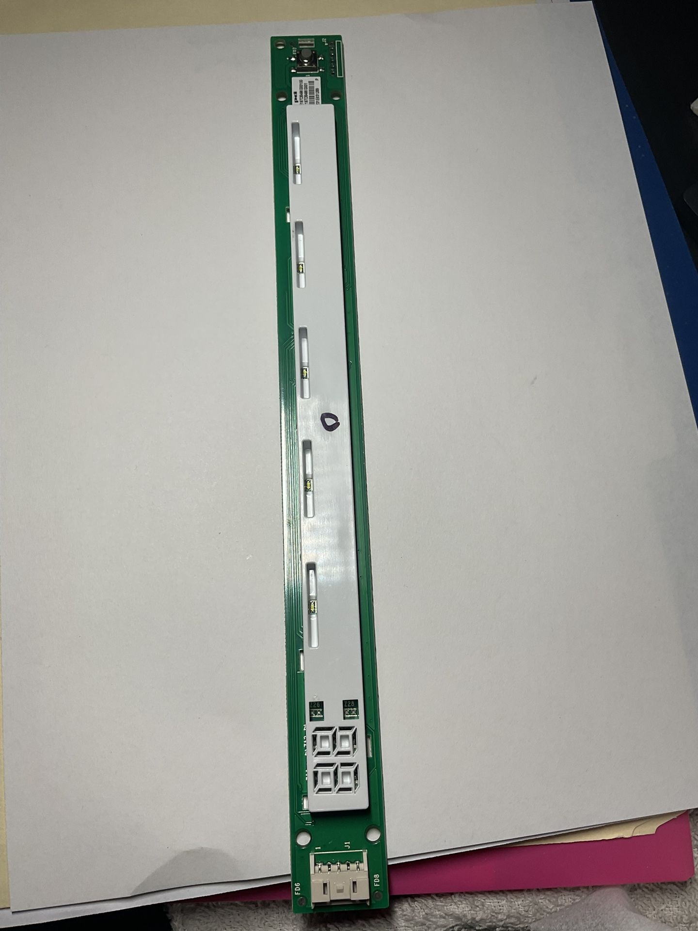 GE REFRIGERATOR DELI CONTROL BOARD 197D8496G001 KM1485