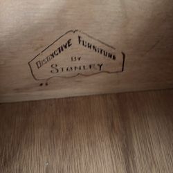 Mid-century Stanley furniture for Dror desk Mid-century Stanley furniture 4 Drawer desk