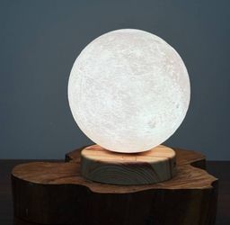 Crystal Ball Moon Light Table Lamp
