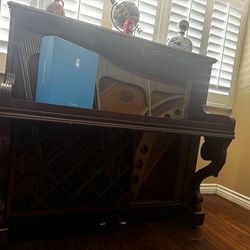 1800 Century Piano Converted To Bar