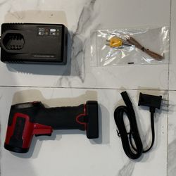 NEW 14.4 V MicroLithium Color Display Cordless Temperature Gun and Accessories 