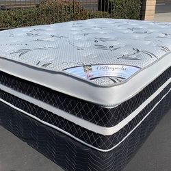 Full Orthopedic Bamboo Pillow Top!!