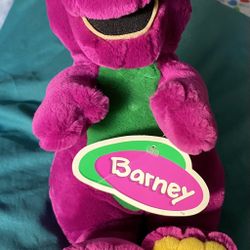 Barney Purple Dinosaur 11” Plush 