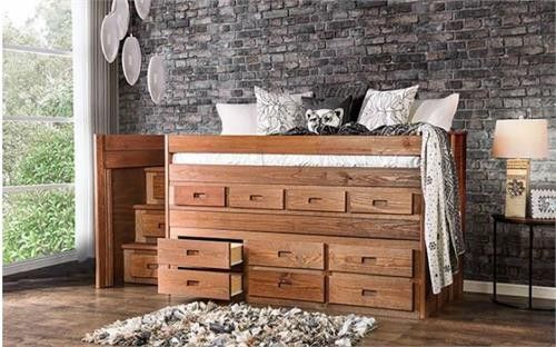 Solid wood Twin Captain's Bed made in the USA🇱🇷🇱🇷🇱🇷