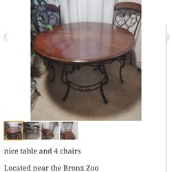 Dinning Table set.. Table and 4 chairs